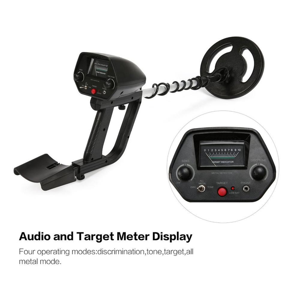 MD4040 Handheld Underground Metal Detector Pinpointers Portable Treasure Hunter Gold Digger Finder With Earphone