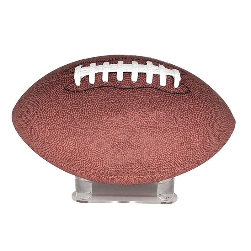 Autograph Football Display Stand Ball Holder Clear Acrylic Support Base Rack Memorabilia Display Rack Cases