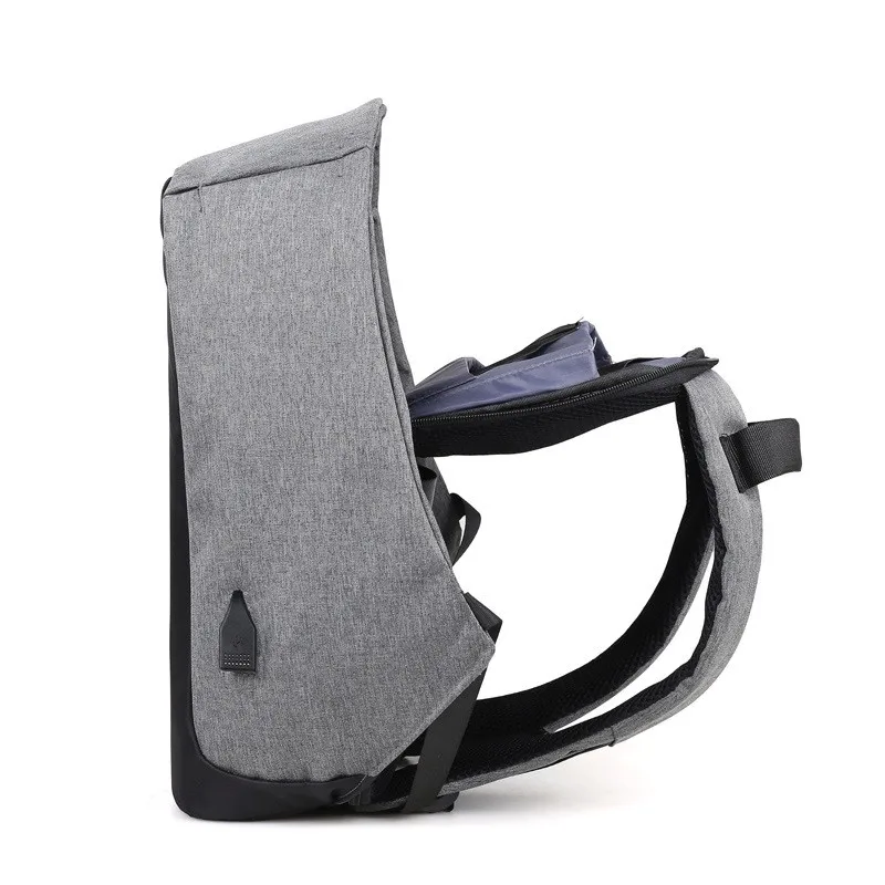 Sac à dos antivol pour ordinateur portable pour hommes et femmes, sac à dos de voyage, grande capacité, charge USB, étudiant universitaire, sacs initiés à l'école