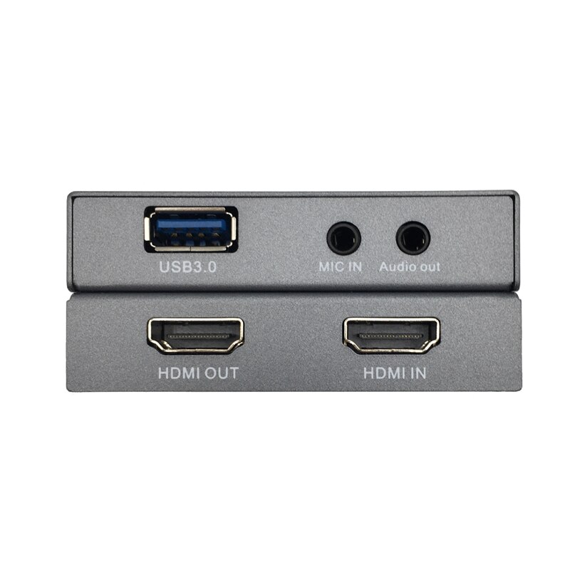 USB3.0 HDMI HD carte de Capture vidéo OBS enregistreur prend en charge 4K entrée/sortie 1080P enregistrement