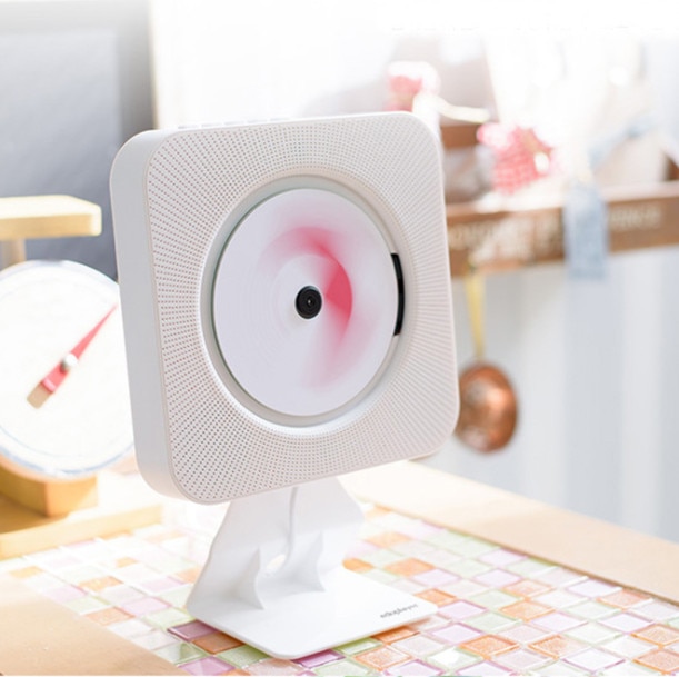 Lecteur CD lecteur CD mural acoustique domestique suspendu éducation prénatale, anglais, haut-parleur bluetooth, haut-parleurs intégrés