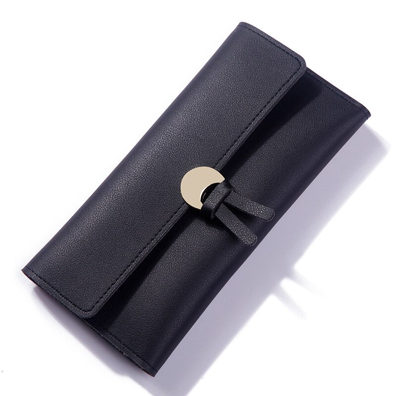 Women's Wallet Leather Long Leisure Wallet for Credit Cards Coin Purse Organizer Clutch Ladies Bag Purses Billeteras Mujer