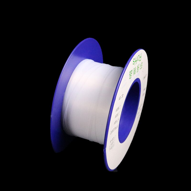 30M PTFE Tubing F4 Rigid Pipe 260Deg.C High Temperature ID 0.3mm/0.4mm/0.5mm/0.6mm/0.7mm/0.8mm/0.9mm/1mm Inner Diameter