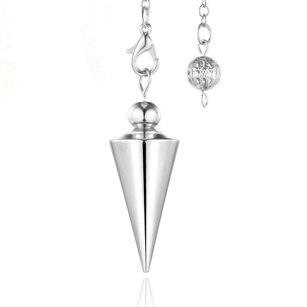 100%  koperen metalen pendel voor waarzeggerij, wichelarij, reiki, spirituele antwoorden, metafysische esoterische pendel  x024: Roségouden kleur