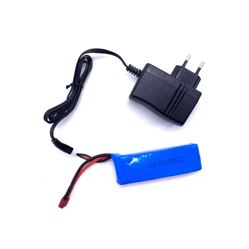 Aggiornamento 7.4V 3000mAh Lipo Batteria Per Wltoys 1/14 144001 RC Auto Giocattolo Pezzi di Ricambio 2s 7.4V batteria T Spina Per 144001 Parti di Batteria