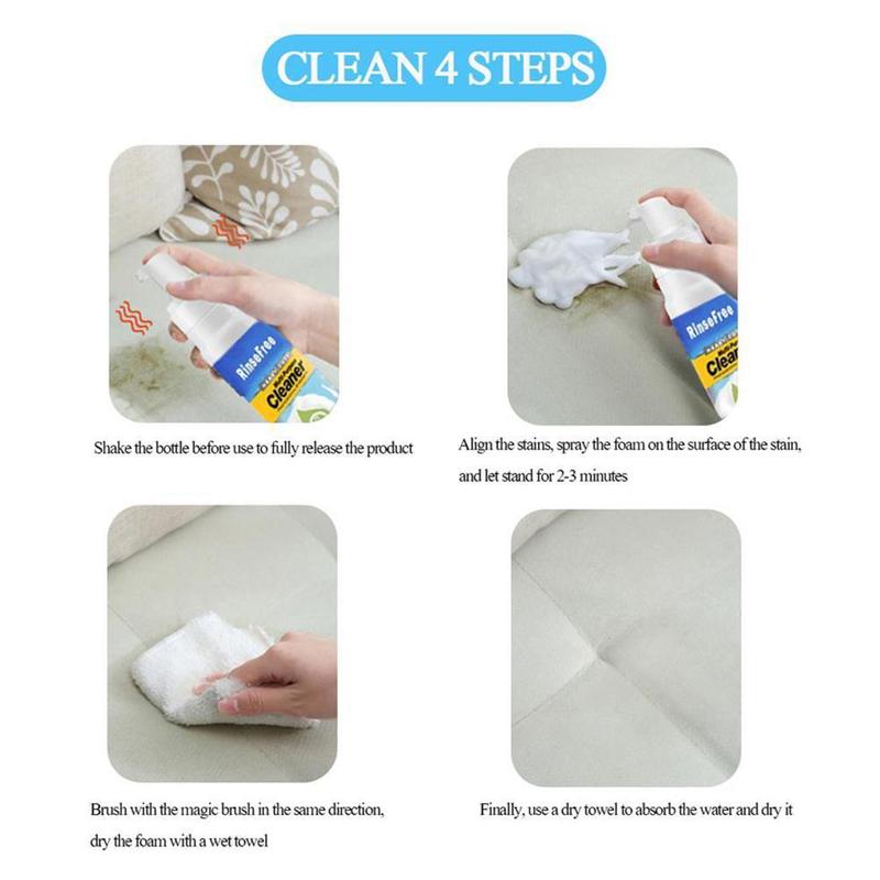30/100/150Ml Foam Cleaner, kleren Schoonmaken Donsjack Cleaner Gordijnen Droog Wassen Levert Gratis Matras Tapijt S1J1 Cle Z0A5