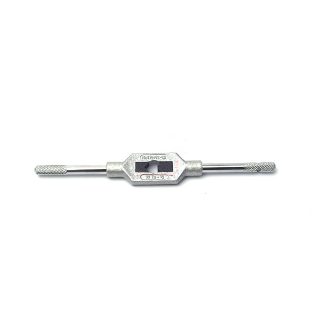 Llave de terraja de mano ajustable, M1-10, mango métrico de M1-12Thread, accesorios de herramienta para grifos y juego de troqueles: M1  12