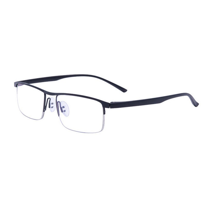 Progressive Multifocal Reading Glasses Men Women Magnifying Presbyopic Glasses See Far and Near Anti-Blue Ray Tr90 Half Frame