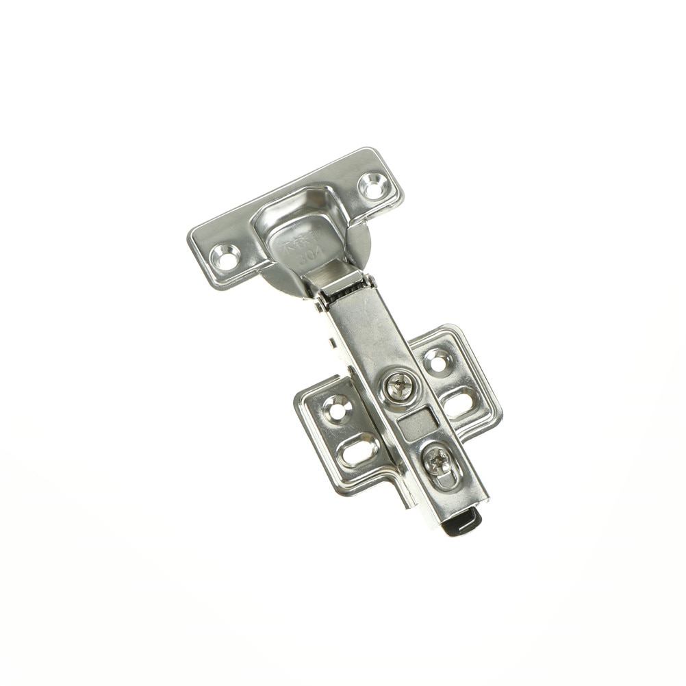 One Piece 35mm Soft Close Full Overlay Hydraulic Hinges Cabinet Kitchen Door Hinge Cup Half Overlay Insert Embed Hinges