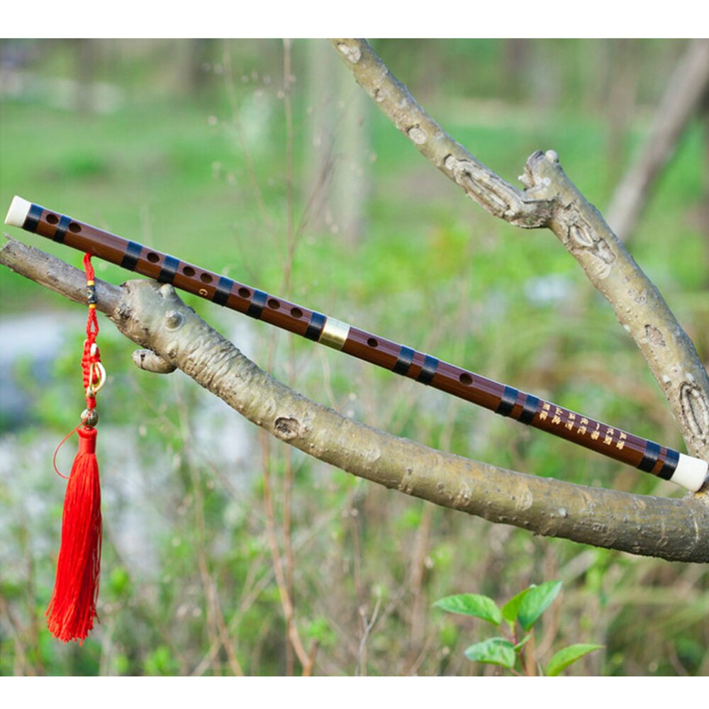 Bamboo Flute Fife Flute Traditional Chinese Musical Instrument Party Supplies Home Decoration for Party (G Patter: Default Title