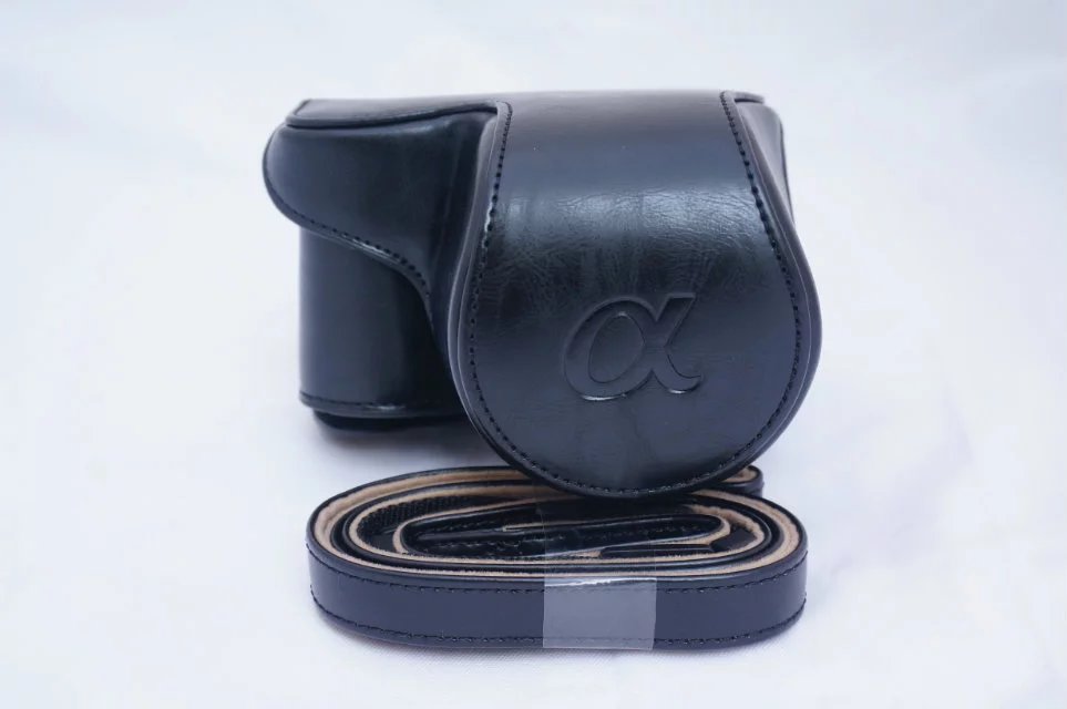 Étui Vintage en cuir pour appareil photo, sacoche pour Sony A5000 A5100 A6000 A6300 Nex6,