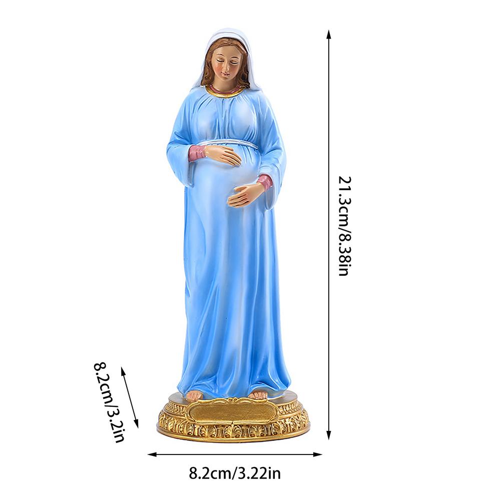 Pregnant Virgin Mary Statue Catholic Statue Christianity Religious Interior Decoration Resin Craft Home Decor