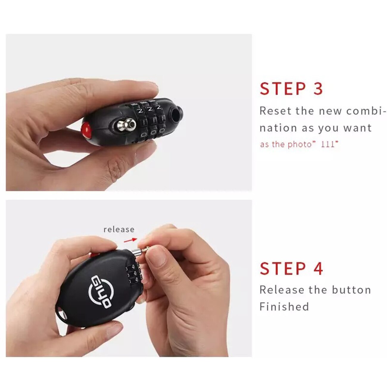 Mini Bike Lock Anti Theft 3-digit Code Safe Wire-Lock Trunk Knapsack Password-Lock MTB Bicycle Cable Lock