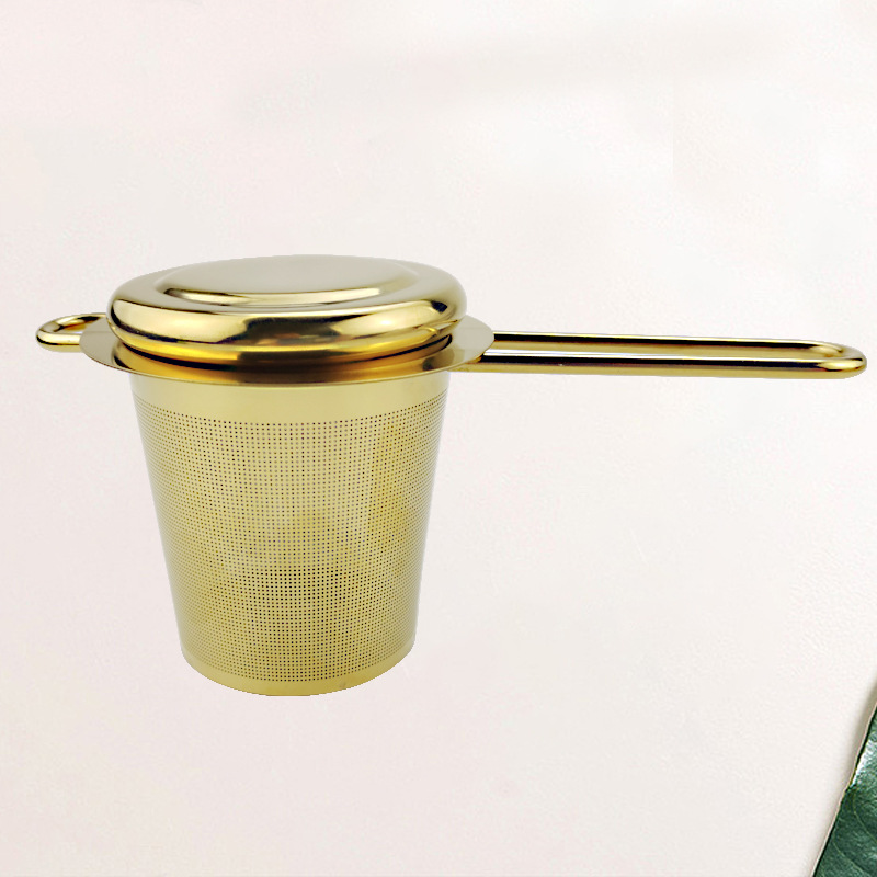 304 Stainless Steel Tea Infuser Clip Ball Shaped Tea Strainer Herb Spice Spoon Filter