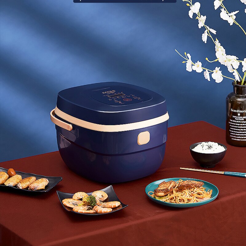 220V 5L Electric Pressure Cooker Household Multi-Function 5 Liter Soup Rice Cooking Machine Non-stick Liner For 2-8 Person