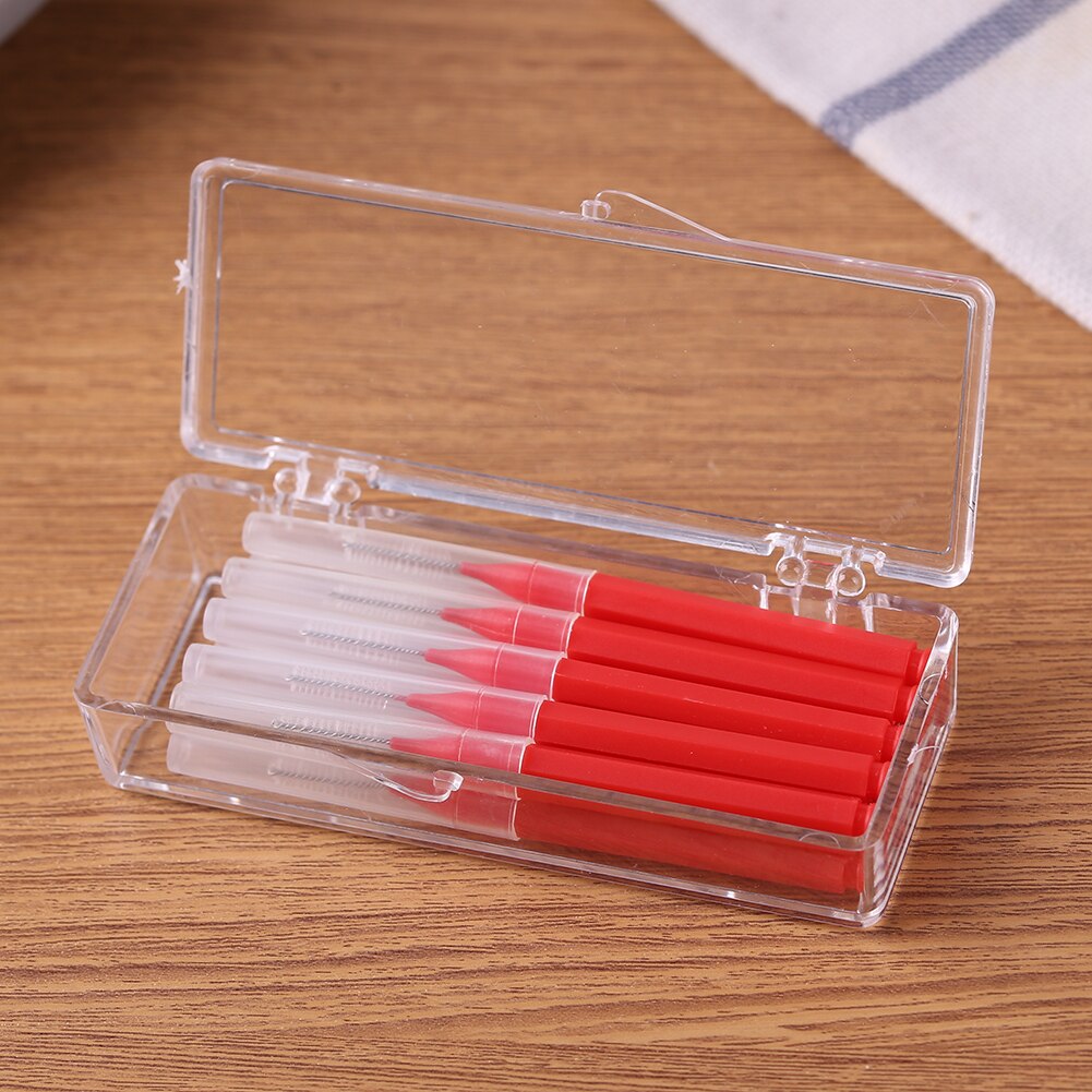 30pcs Tooth Floss Oral Hygiene Dental Floss Soft Plastic Interdental Brush Toothpick Healthy for Teeth Cleaning Oral Care: 06 10pcs 2.6x3mm