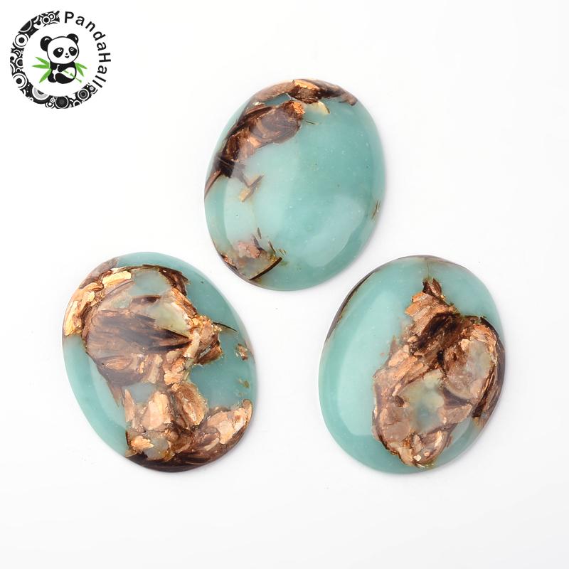 PandaHall Natuurlijke halfronde edelsteen cabochons 10 mm halfedelstenen kralen voor doe-het-zelf sieraden maken (willekeurige kleur