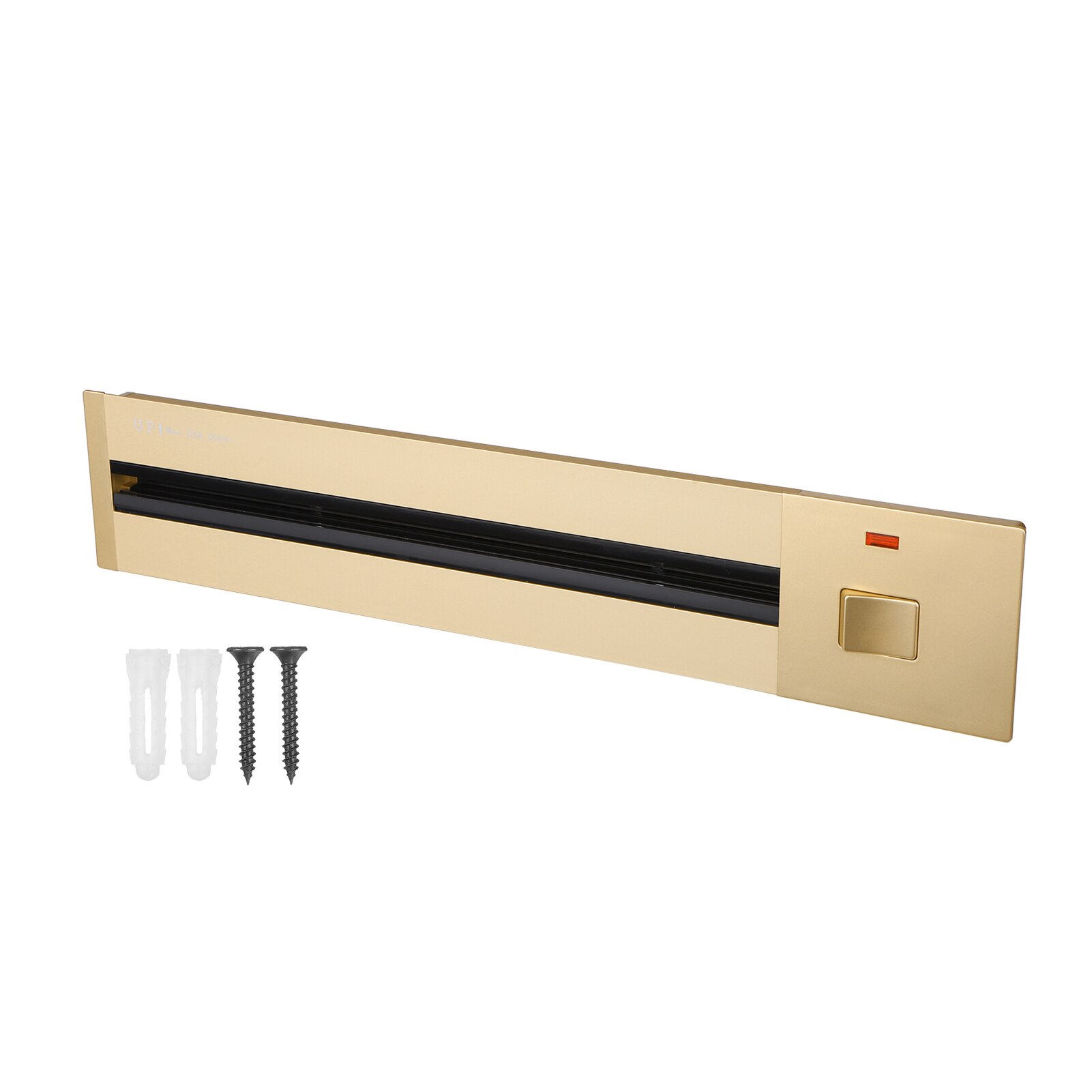 KKmoon Removable Electrical Outlet Track System 6000W Track System Movable Wall Outlet Extender Wireless Strip Sliding Rail