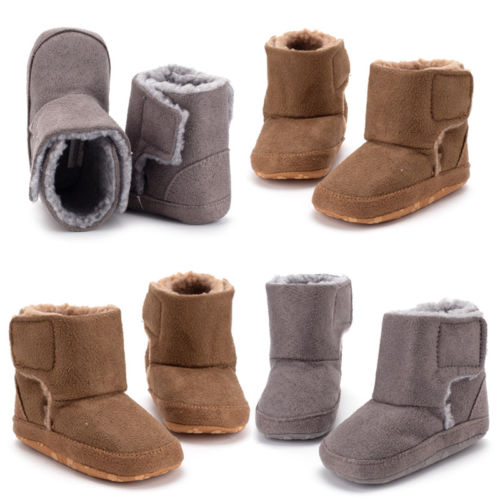 2018 infantile Del bambino del bambino Delle Ragazze Dei Ragazzi Dei Bambini di Inverno Caldo di Spessore della Neve Stivali di Pelliccia Scarpe