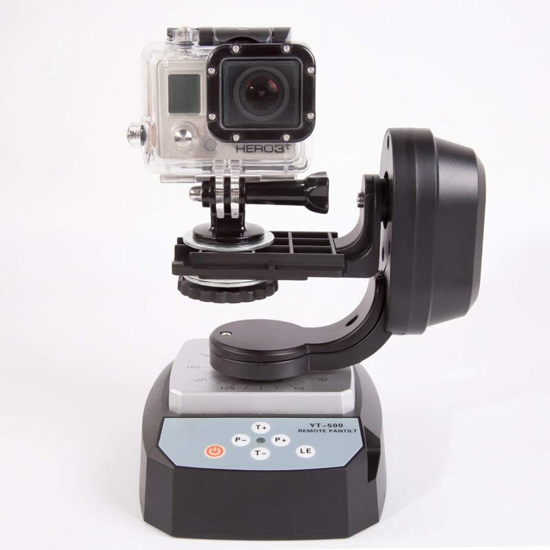 Zifon yt -500 automatisk fjernkontroll panne tilt automatisk motorisert roterende video stativhode maks ， til iphone 7/7 pluss /6/6 pluss /6