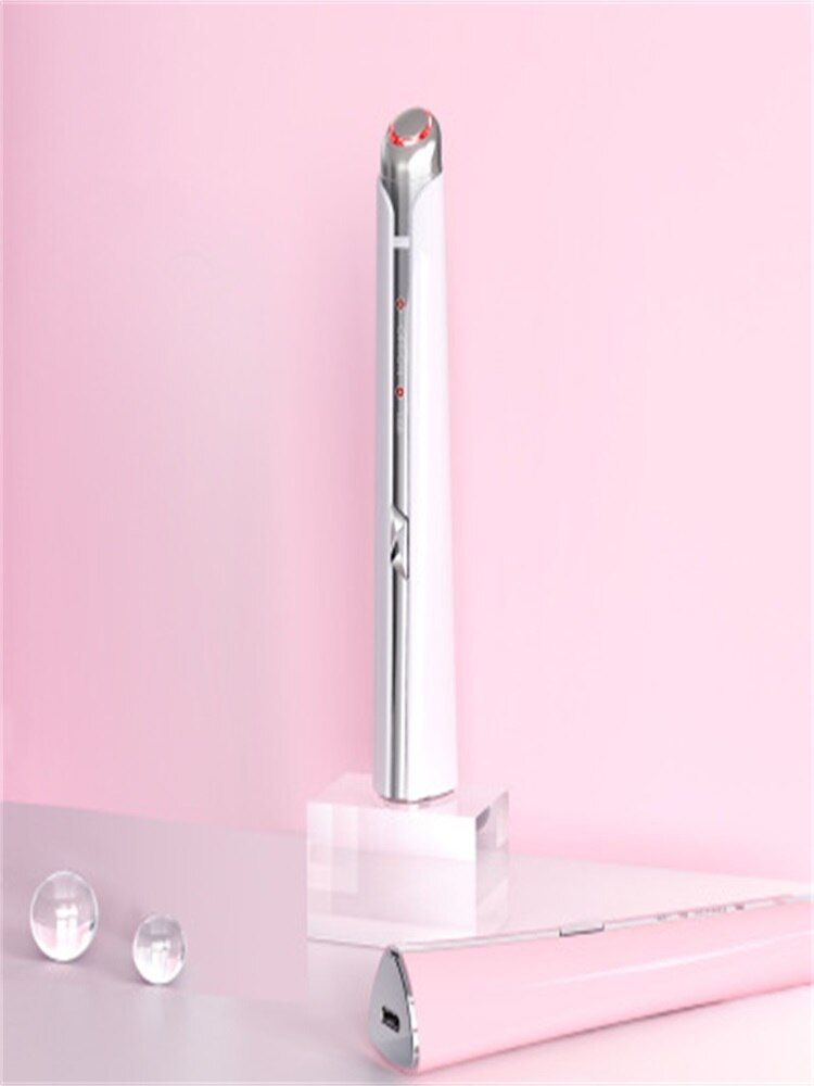 Oplaadbare ionen mini galvanische anti-rimpel oogverzorgingsinstrument: Roze