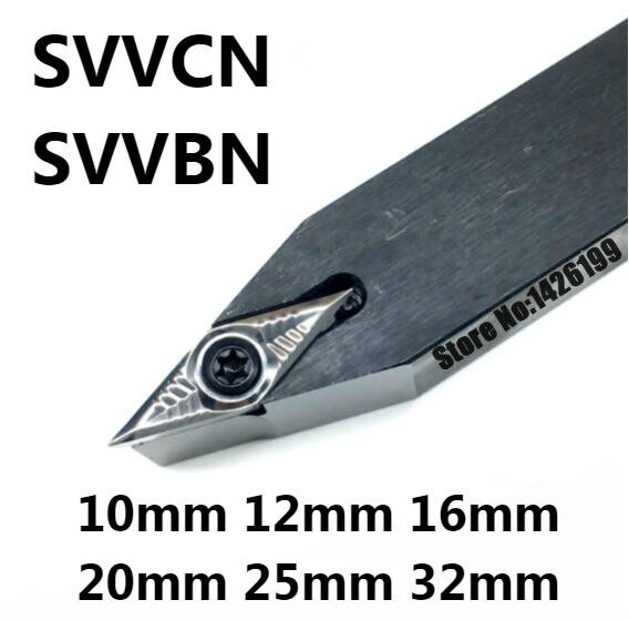 1 stk svvbn svvcn 1010 h 11 1212 h 11 1616 h 11 1616 h 16 2020 k 11 2020 k 16 2525 m 11 2525 m 16 3232 p 16 svvcn 2020 k 16 cnc udvendige drejeværktøjer