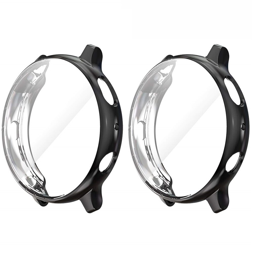 Tpu-hoesje voor galaxy watch active 2, 44mm hoesjes, schermbeschermer, antikras, zachte beschermbumper voor samsung active 2, 40mm hoesje