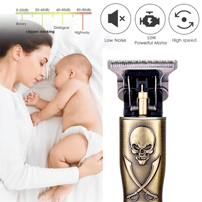 Electric Hair Clipper Clipper USB Hair Clipper Mens Hair Trimmer Shaving Machine Barber Hair Shaving Machine