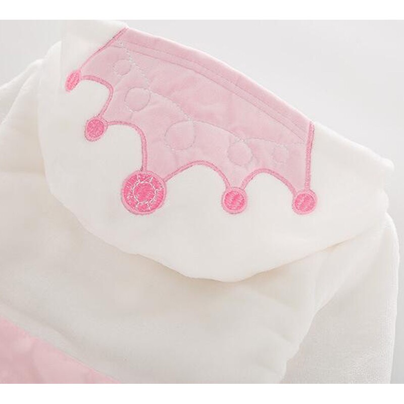 Bath Towel Blanket Bathrobe Night Gown Hooded Wrap Cute Soft for Children Baby M09