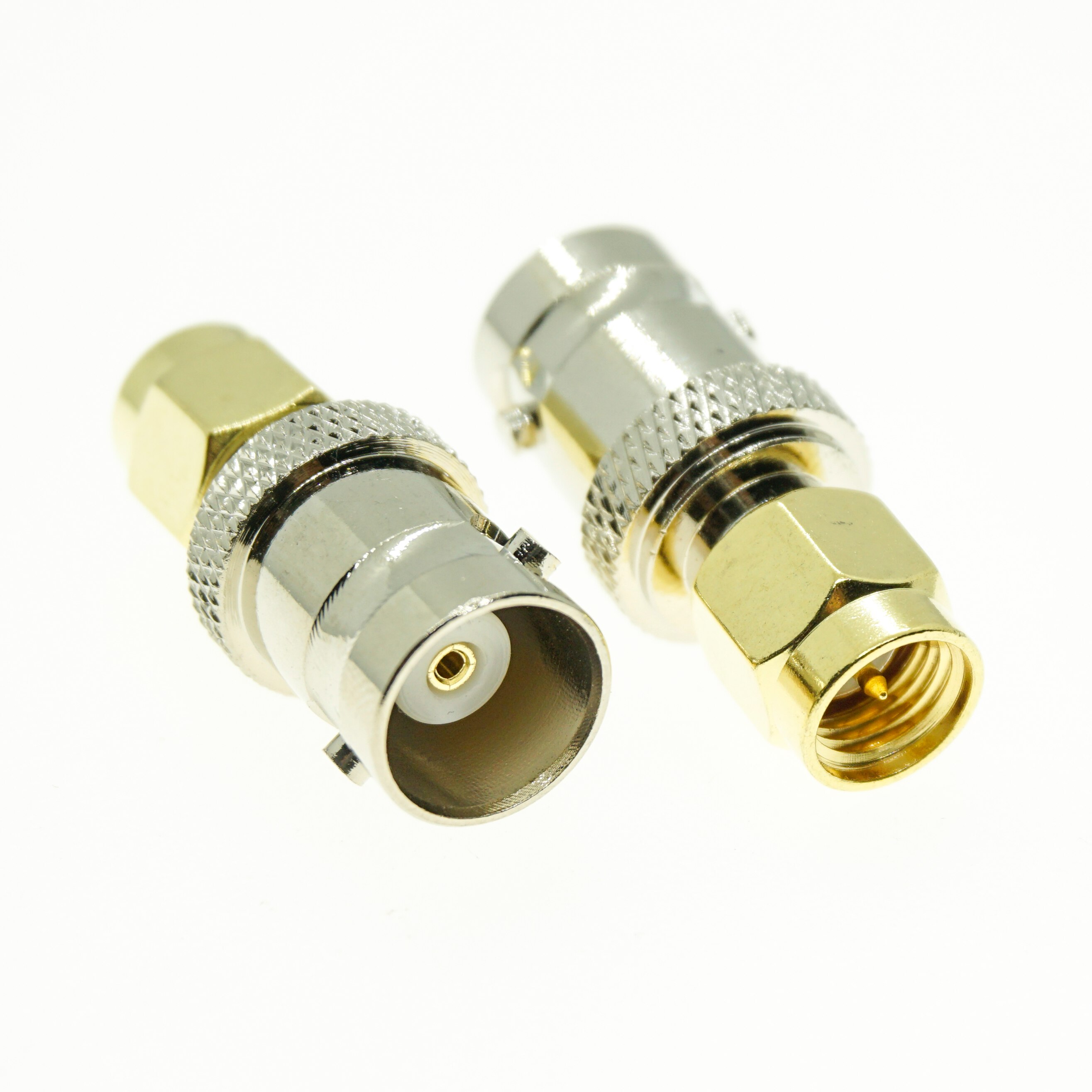 BNC Auf SMA Kabel Stecker Buchse Broschen Q9 Bnc-buchse auf SMA Stecker Vernickelt Durcheinander Gerade Koaxial RF Adapter