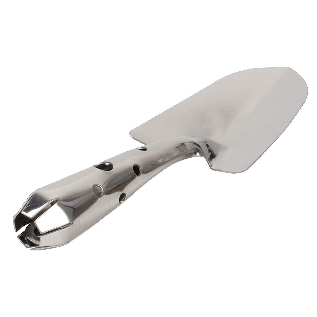 Roestvrijstalen troffel, spade, schep, tuingereedschap, tuinieren, potgrond, schep, handtroffel, grondgraafmachines, tuingereedschap