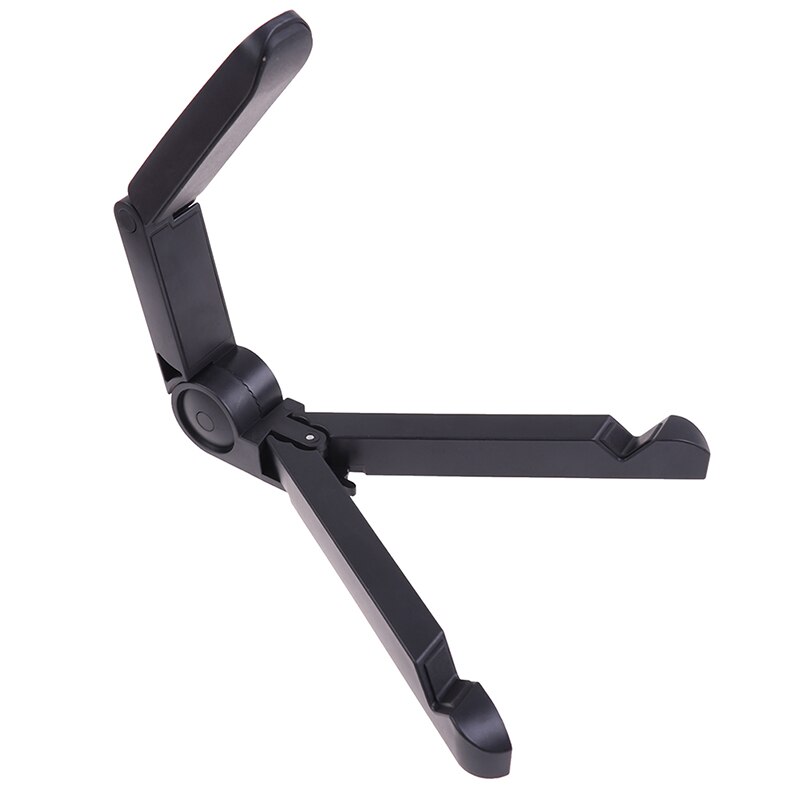 Soporte para tocadiscos de vinilo, plegable, a prueba de deslizamiento,: Black