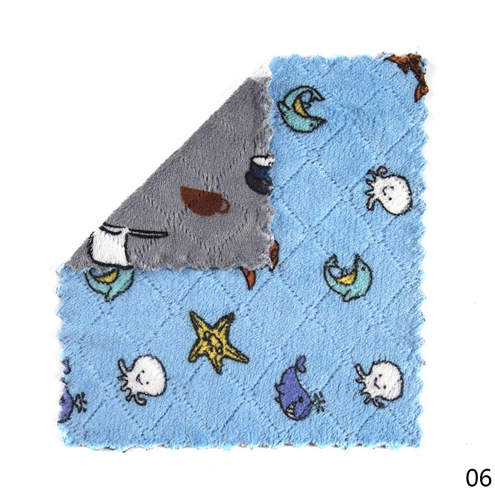 Keuken Anti-Vet Poetslappen Coral Fluwelen Super Absorberende Microfiber Schoonmaakdoekje Thuis Wassen Schotel Keuken Schoonmaken Handdoek: Gray Blue-25x25cm