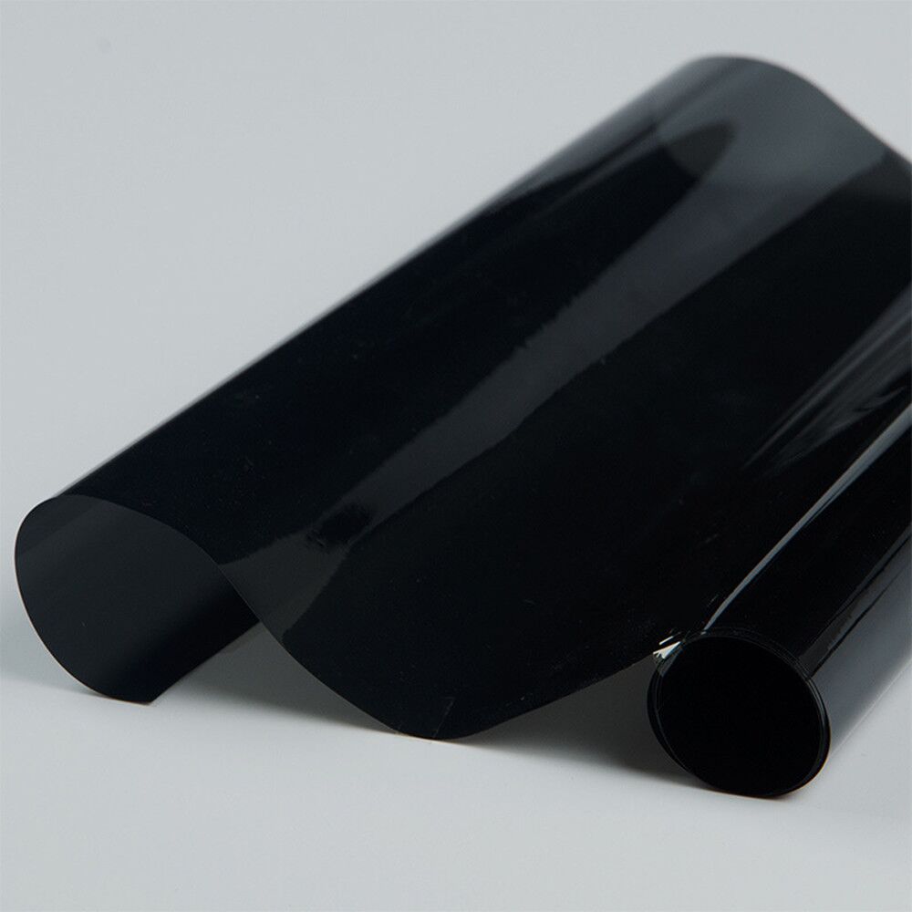 152cm * 50cm 10% VLT Black window tint zonwering film UV Proof geschikt voor alle auto's 60 ''x 20''