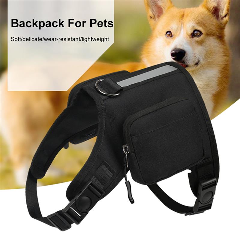Pet Large Dog Bag Carrier Backpack Saddle Bags Dog Self Backpack Travel Large Capacity Bag Carriers For Dogs