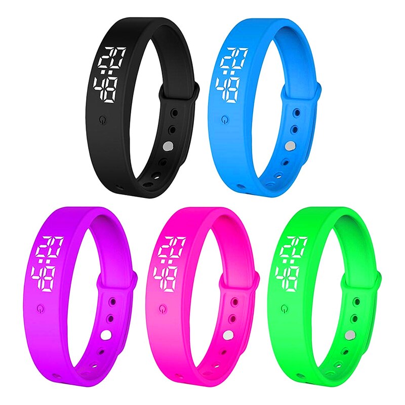 V9 Lichaamstemperatuur Monitor Thermometers Smart Braceletsport Stappenteller Horloge Speelgoed Smartband Fitness Bluetooth Waterdichte Speelgoed Band