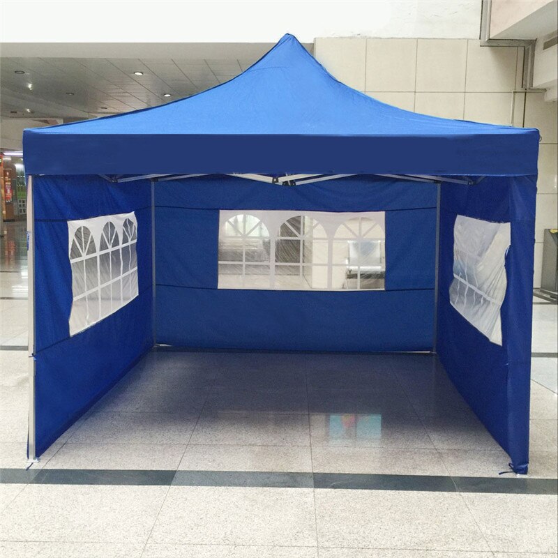 Gazebo Accessory 3m/6m/9m/12m Shade Shelter Side Wrap Cloth With Window Mosquito Gazebo Tent Surface Replace Cloth