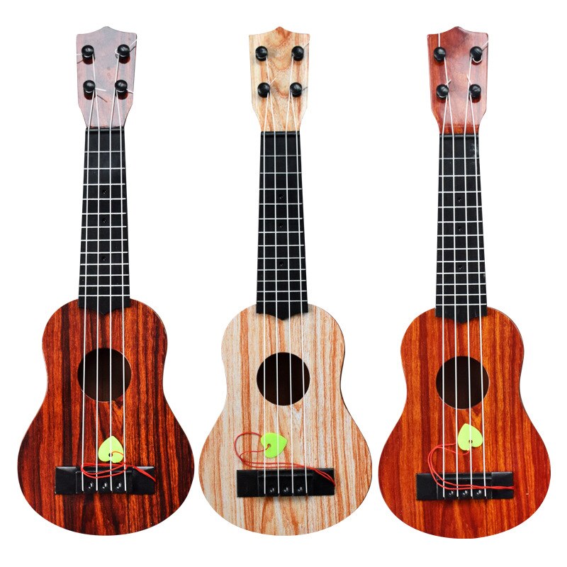 Nuovo Principiante bambini chitarra Ukulele Strumento Musicale Giocattolo Educativo Per I Bambini giocattoli interessanti Regalo Regalo Per Bambini