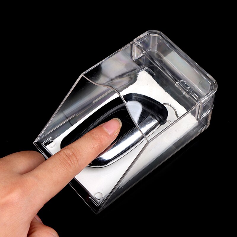Couvercle étanche Transparent pour sonnette sans fil porte de maison carillon carillon étanche extérieur Patio meubles de jardin couvre