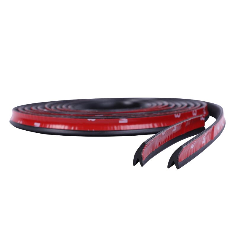1/2/3 meters Car Sealing Strip Sticker Dustproof Waterproof Sound Insulation Auto Window Gap Protection Car Seal Strip Protector: 3meters