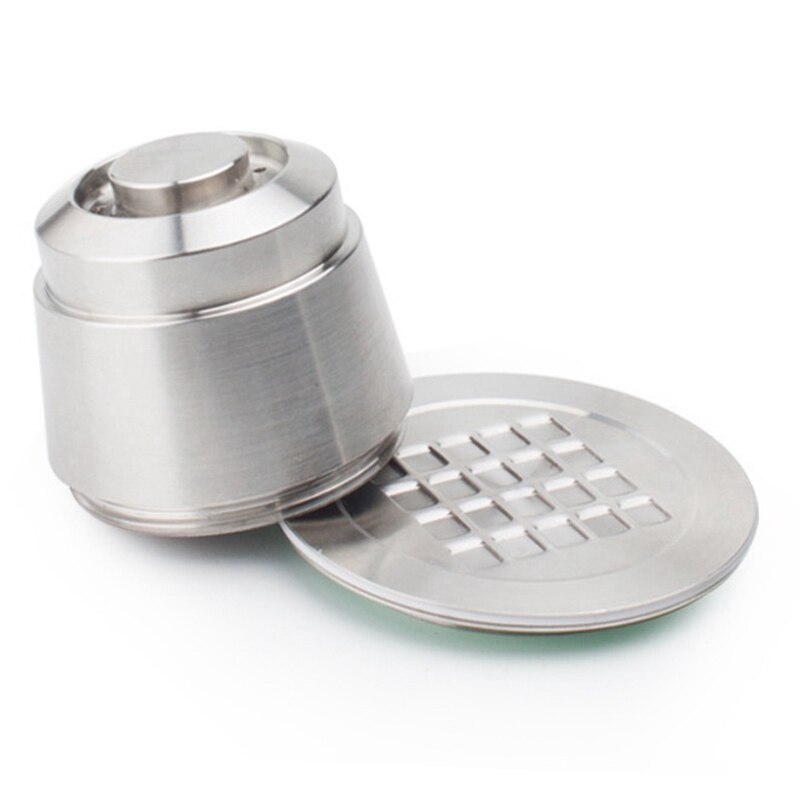 Coffee Machine Stainless Steel Capsule Filter Pos Tamper Refillable Reusable Press Refillable Coffee Capsules Filters