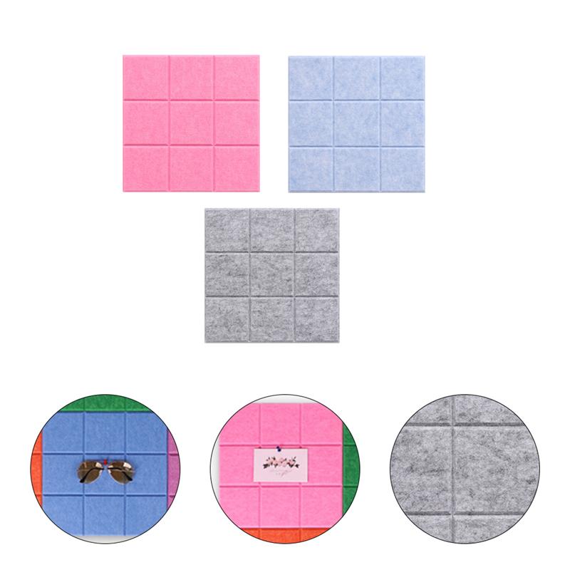 3pcs Chic Safe Display Felt Board Photo Display Board for Inside Home