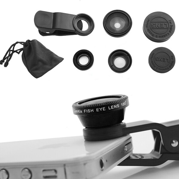 Universele Smartphone Groep Cam Groothoek Lens Selfie Selfie Lens Gq 99 S0266 Verzonden Uit Italië