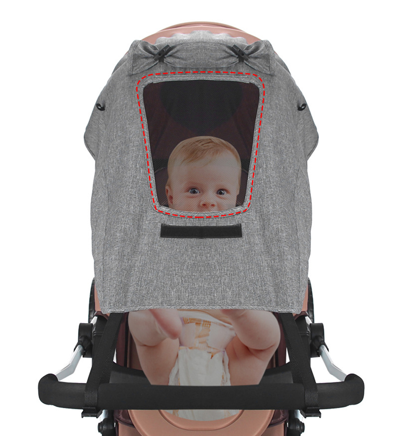 Baby Stroller Sun Visor Carriage Sun Shade Canopy Cover for Pram Stroller Accessories Car Seat Baby Buggy Pushchair Cap Sun Hood