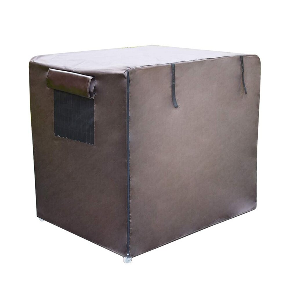 Hond Kooi Zon Bescherming Regenhoes Hond Kooi Cover Warm Mosquito Waterdicht Doek Medium En Grote Honden Outdoor Met Wc kooi