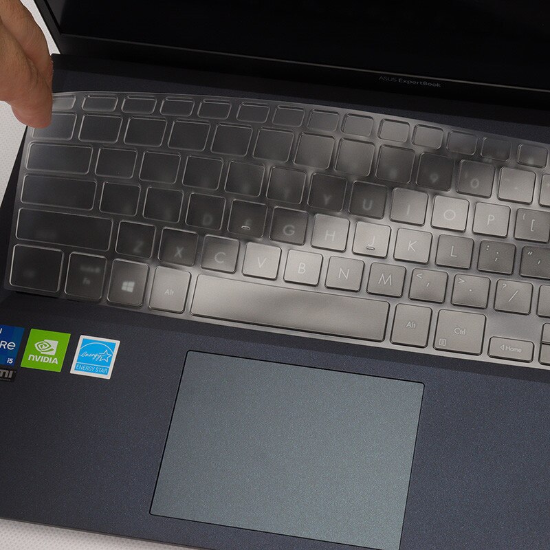 15.6" TPU Laptop Keyboard Cover Skin Protector For ASUS ExpertBook B1 B1500 B1500C ExpertBook L1 L1500 PX555 PX555C B1 L1 Cover