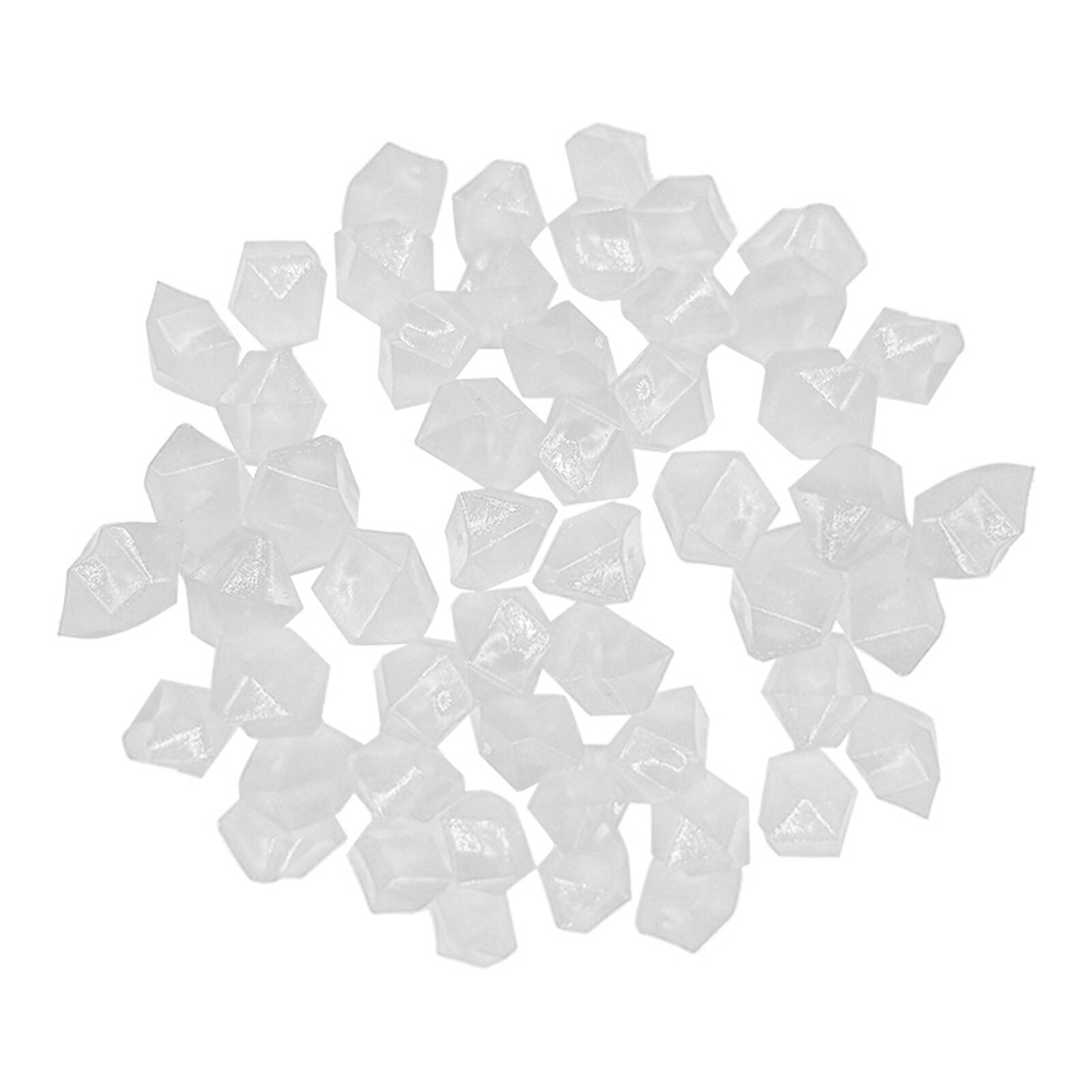 300 Pcs Garden Decor Luminous Stones Glow In Dark Decorative Stones Rocks for Walkways Garden Path Patio Lawn Garden Yard Decor: White