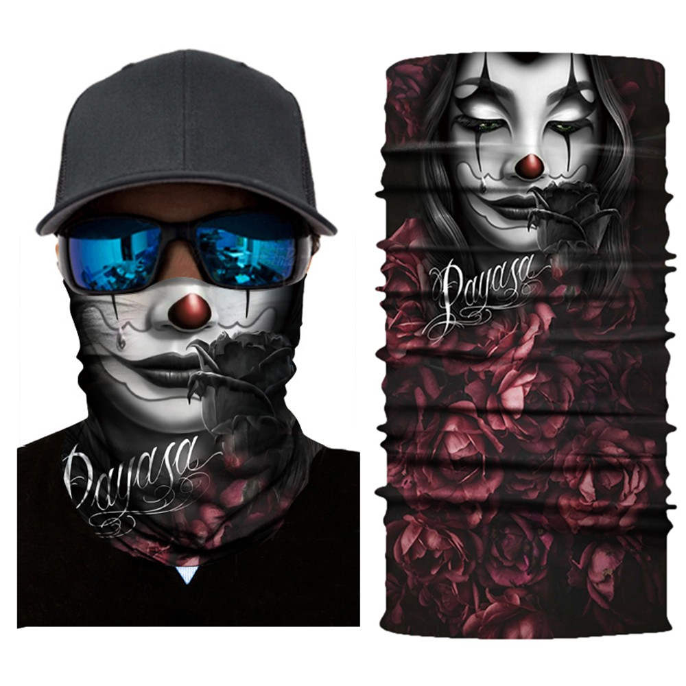 Cycling Motorcycle Head Scarf Neck Warmer Face Mask Ski Balaclava HeadbandMask Scary halloween Face Shield OutdoorZ0301: 6