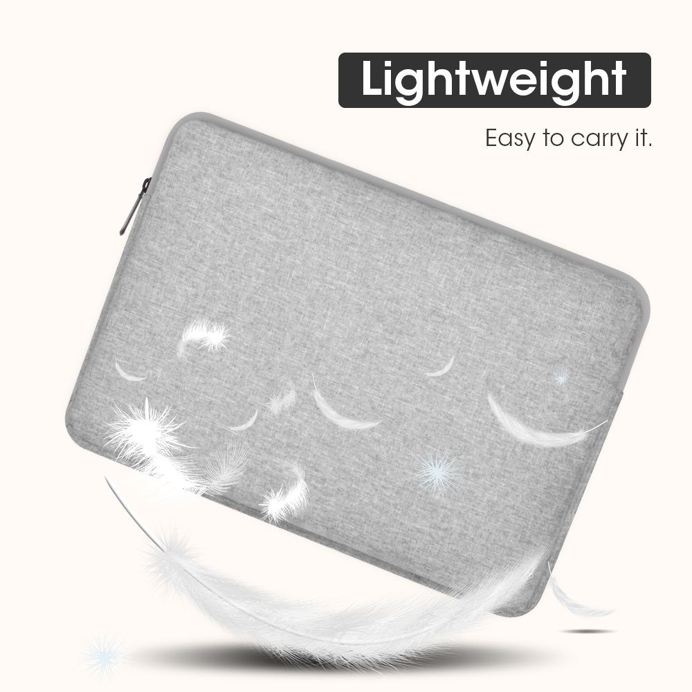 Laptopfodral 11, 13, 15 tums skyddande fodral passar för macbook air pro, huawei, xiaomi, bärväska för män och kvinnor.