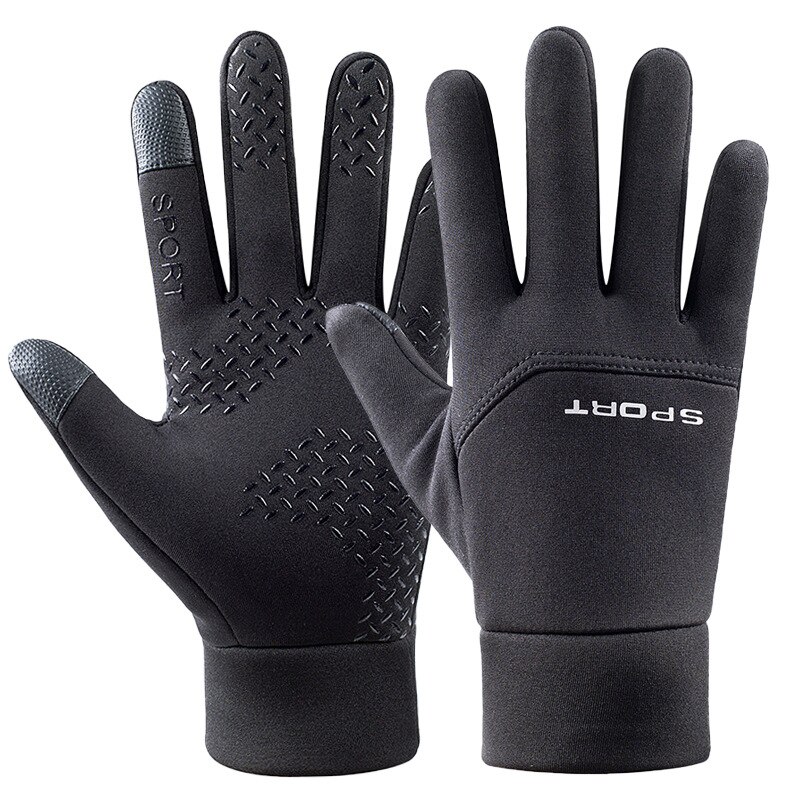 Guantes Térmicos Unisex para ciclismo, protectores de manos de dedo completo para pantalla táctil, para deportes al aire libre, acampada, senderismo y motocicleta, Invierno